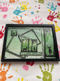 Green Silhouette Happy Birthday Frame 9.5 x 12.5