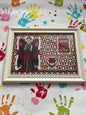 White Queen of Hearts Frame 10 x 13.5